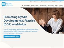 Tablet Screenshot of ddpnetwork.org